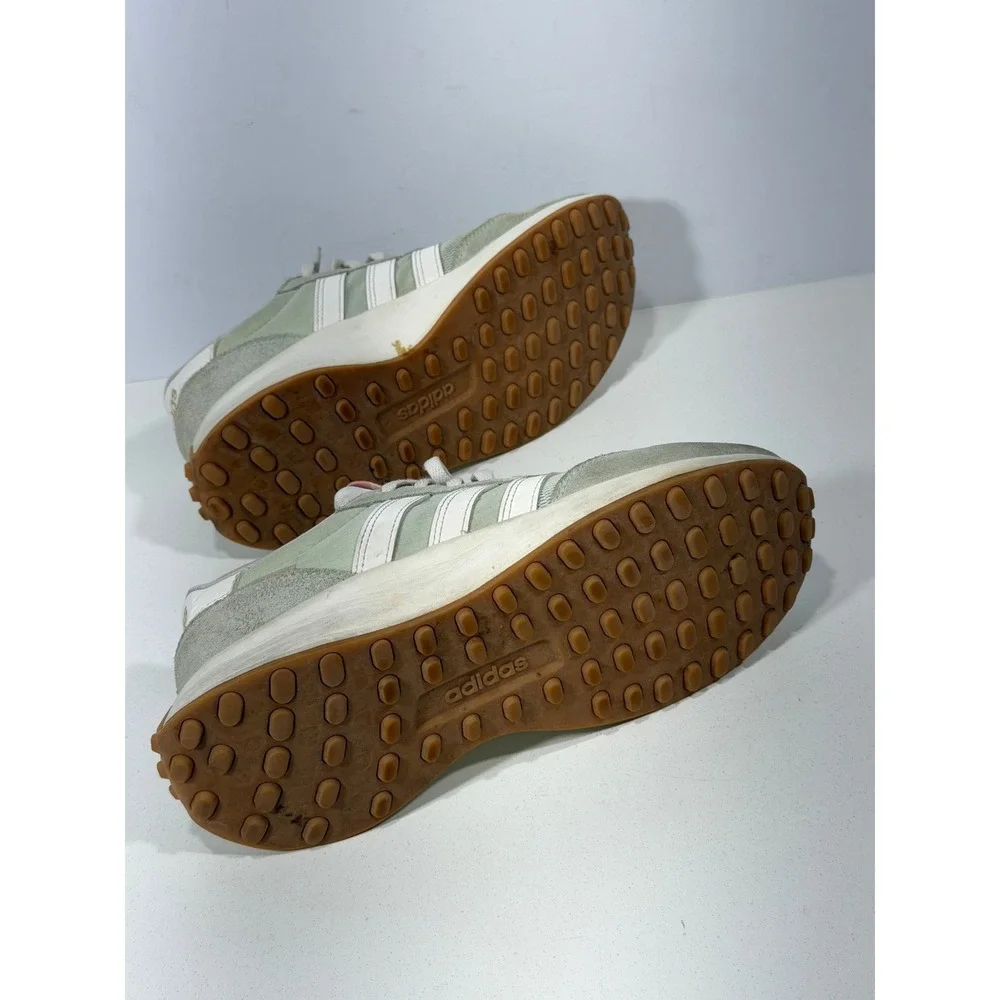 Adidas Retropy F2 Sage Green White‎ Orange Retro Running Shoes HQ1973 Mens 7